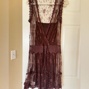 2.1.3 Anthropology lace dress with inner slip